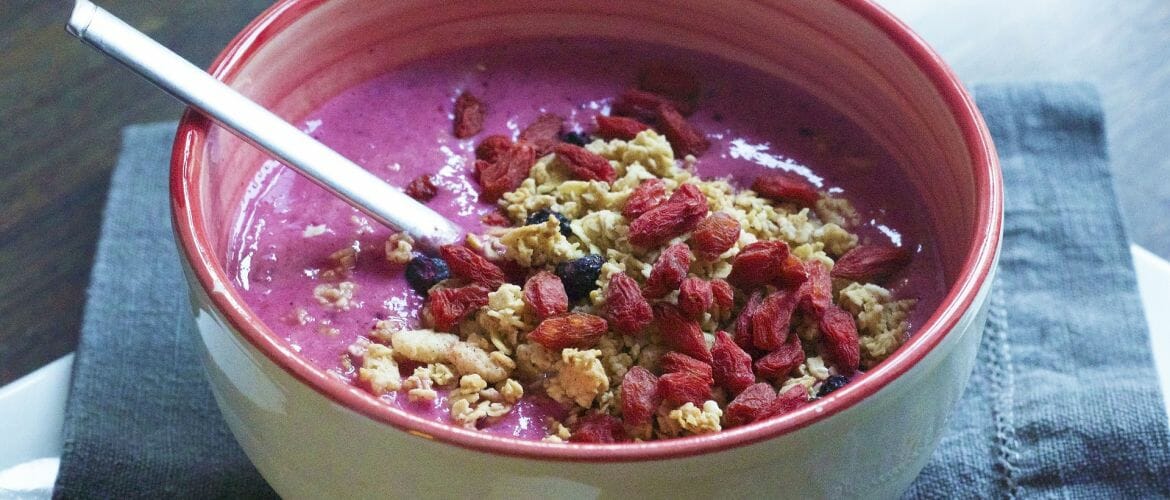 Goji Beeren in Müsli