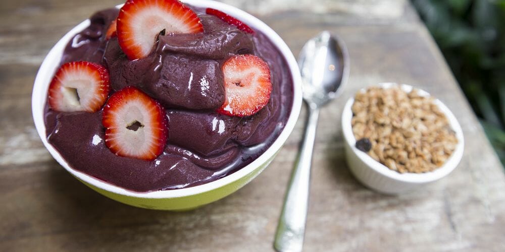 Acai Beeren im Smoothie test