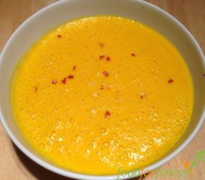 Karotten kurkuma suppe