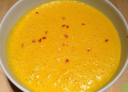 Karotten kurkuma suppe