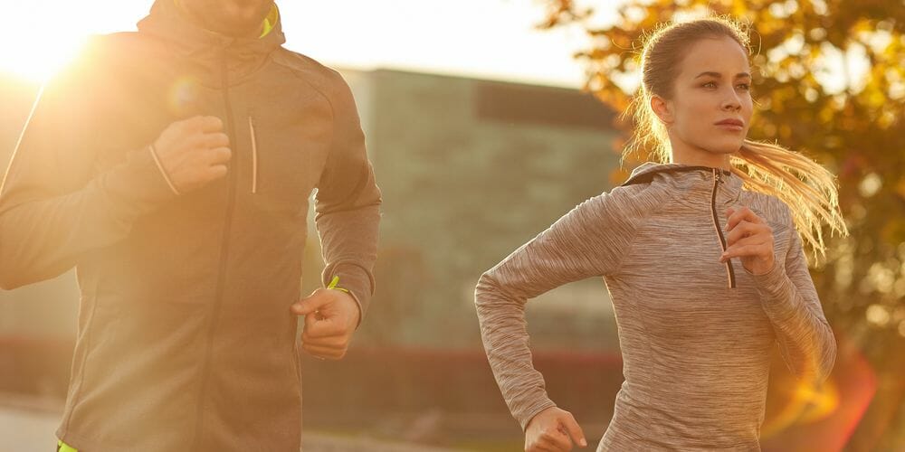 Laufen ist gesund