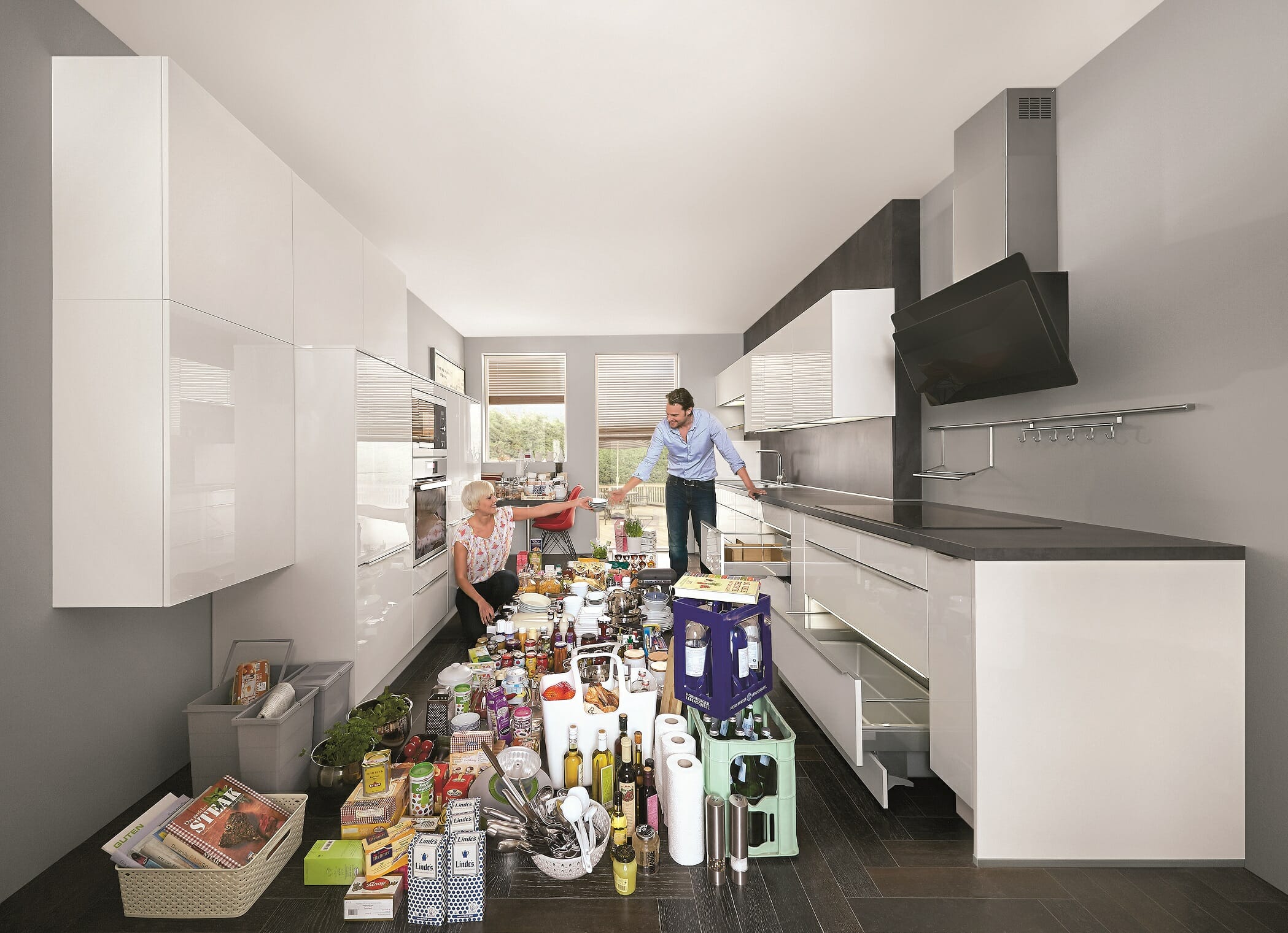 Die richtige Lagerung von Lebensmitteln, die nicht in den Kühlschrank