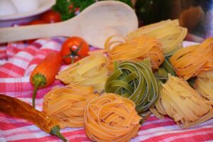 noodles, tagliatelle, pasta