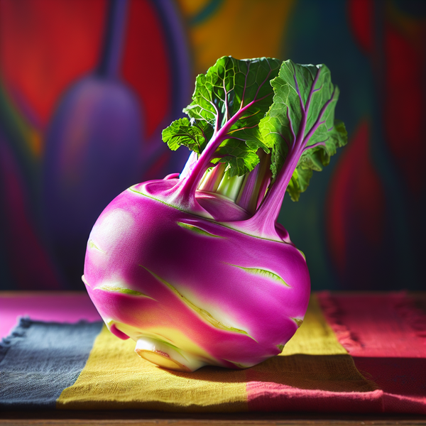 Der gesunde Snack Kohlrabi roh